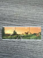Briefmarken Helvetia 85 Pferde Freitext 3er Streifen 2008