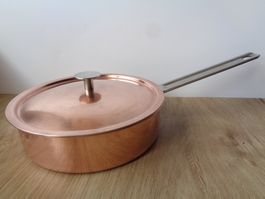 KUPFERPFANNE Ø 19 MADE IN SWITZERLAND MARQUE DEPOSEE