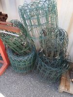 Grüne Pflanzenschutzgitter ideal für den Garten! 🌱 (9 Stk)