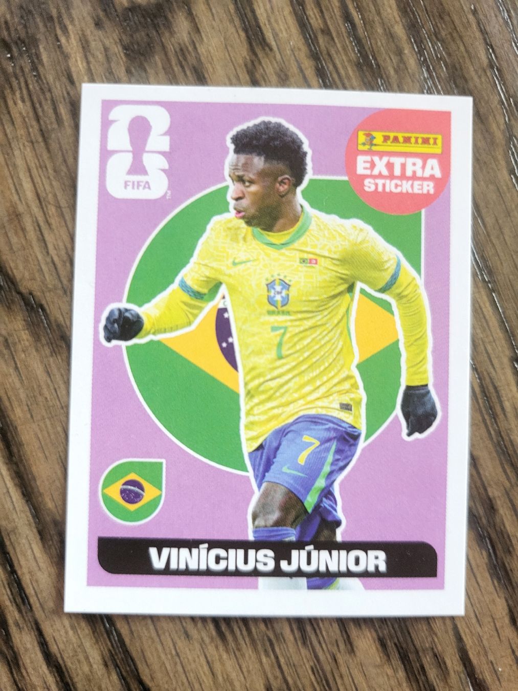 Panini Carte collezionabili: Vinicius Junior Panini WM 2026 Extra Sticker – Nuovo (secondo la descrizione) da Oberschan venduto da wil_6ttc