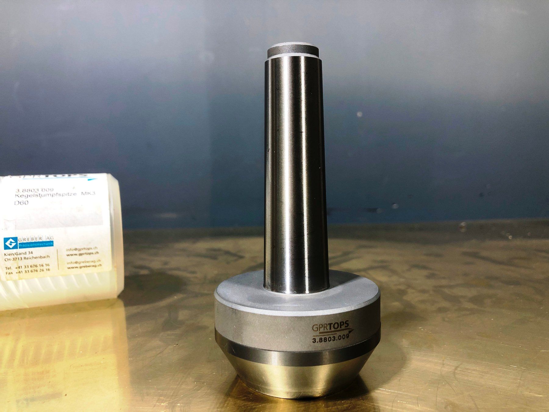 Alle Werkzeuge: Kegelstumpfspitze MK3, D60 GPRTops – Gebraucht aus Laufenburg von Sirluger 5