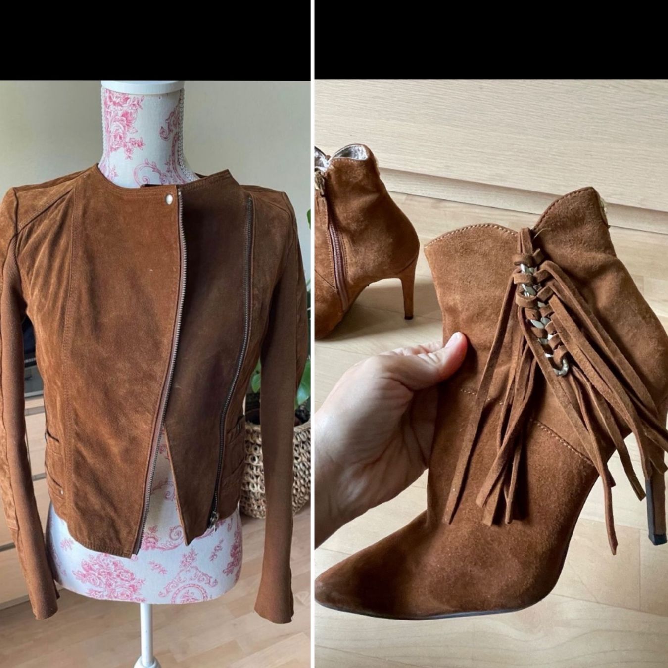 Vero Moda Jacken: VERO MODA suede jacket / wildlederjacke / XS/34 – Gebraucht aus Zürich von Angela_Fashion_Lover 4