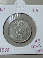 Pays-Bas - 1 gulden - 1958 - AG 