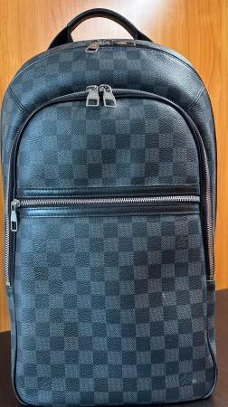 LOUIS VUITTON Michael – Sac à dos Damier Graphite – N58024 –