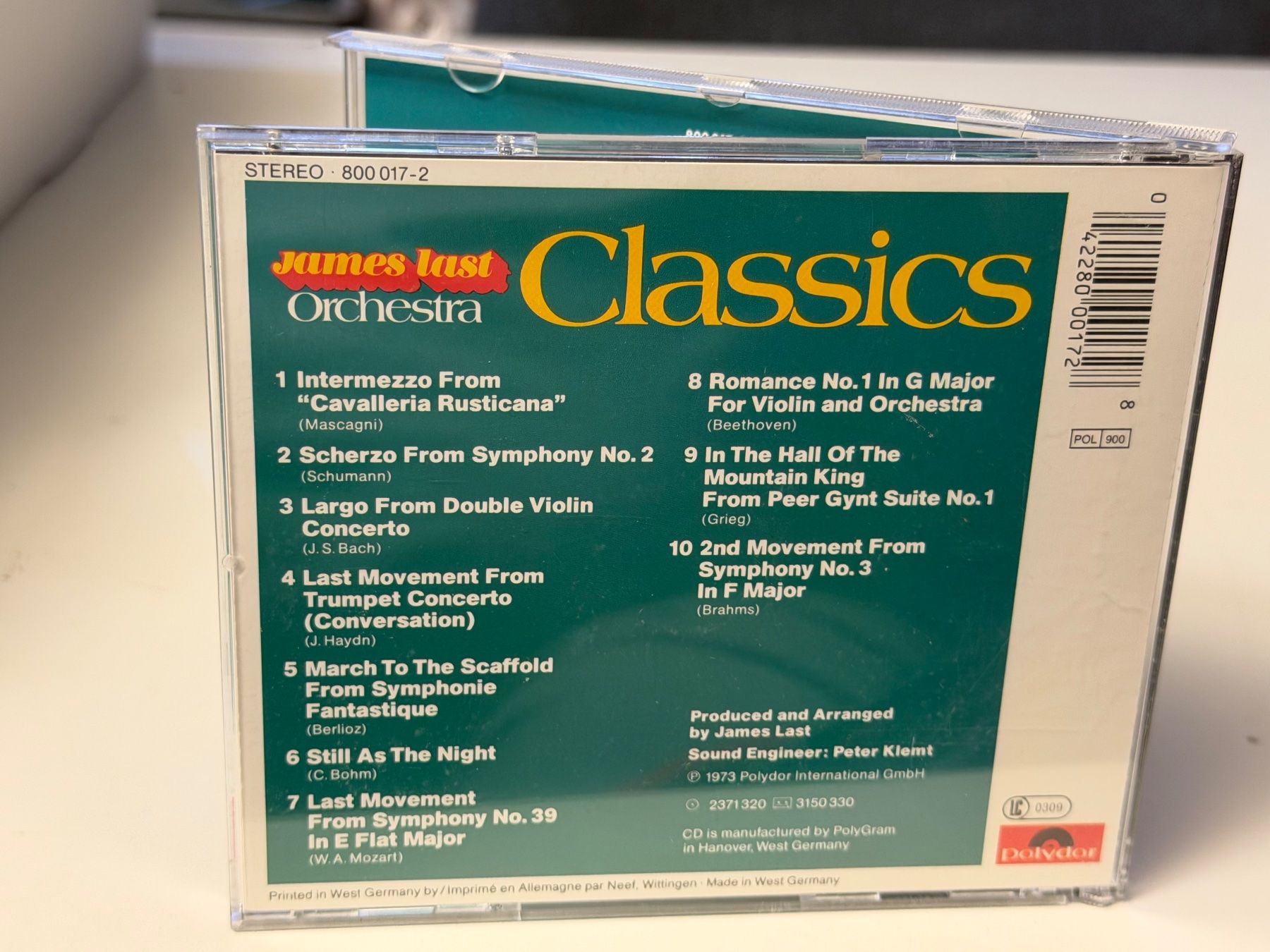 CDs: James Last Orchestra - Classics - HB21E – D'occasion à Küsnacht ZH par Jazztilldawn 1