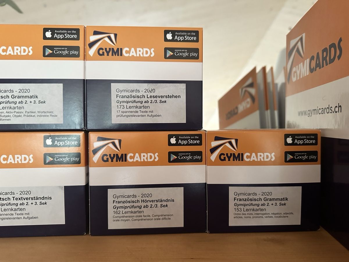 Bücher: Grosses Set Gymicards – Gebraucht aus Frümsen von Wesley2009 2