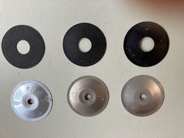 Schwungraddeckel für Solex (Velosolex) 3 Stück
