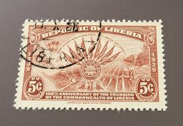 Liberia 1940 alte briefmarke
