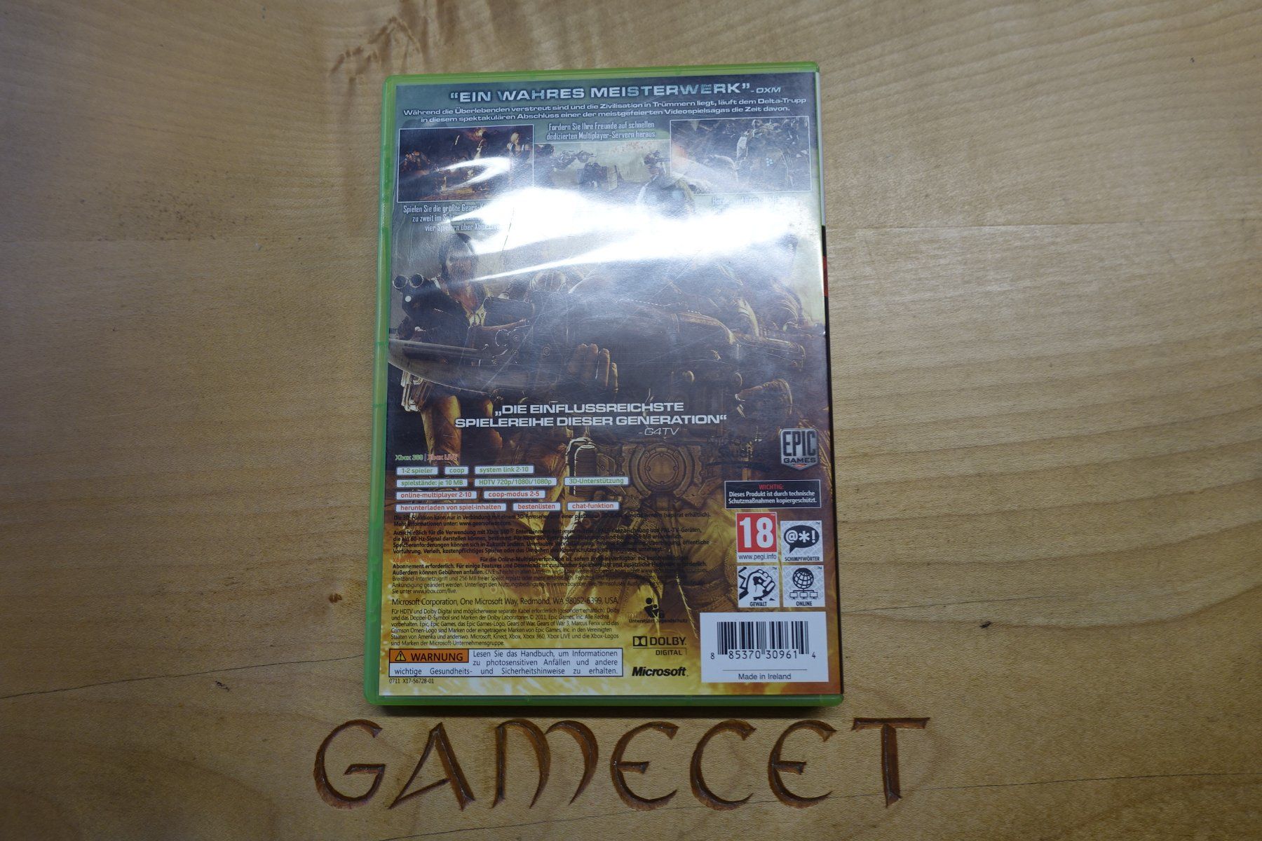 Microsoft Spiele: Gears of War 3 – Gebraucht aus Steinach von Gamecet 2
