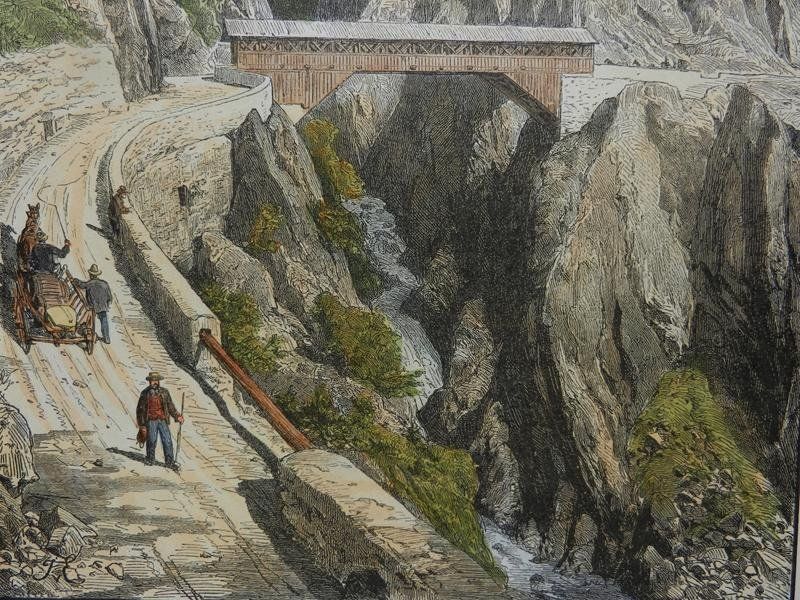Stiche: Russein Tobel Brücke – Gebraucht aus Risch von Rischli15 6