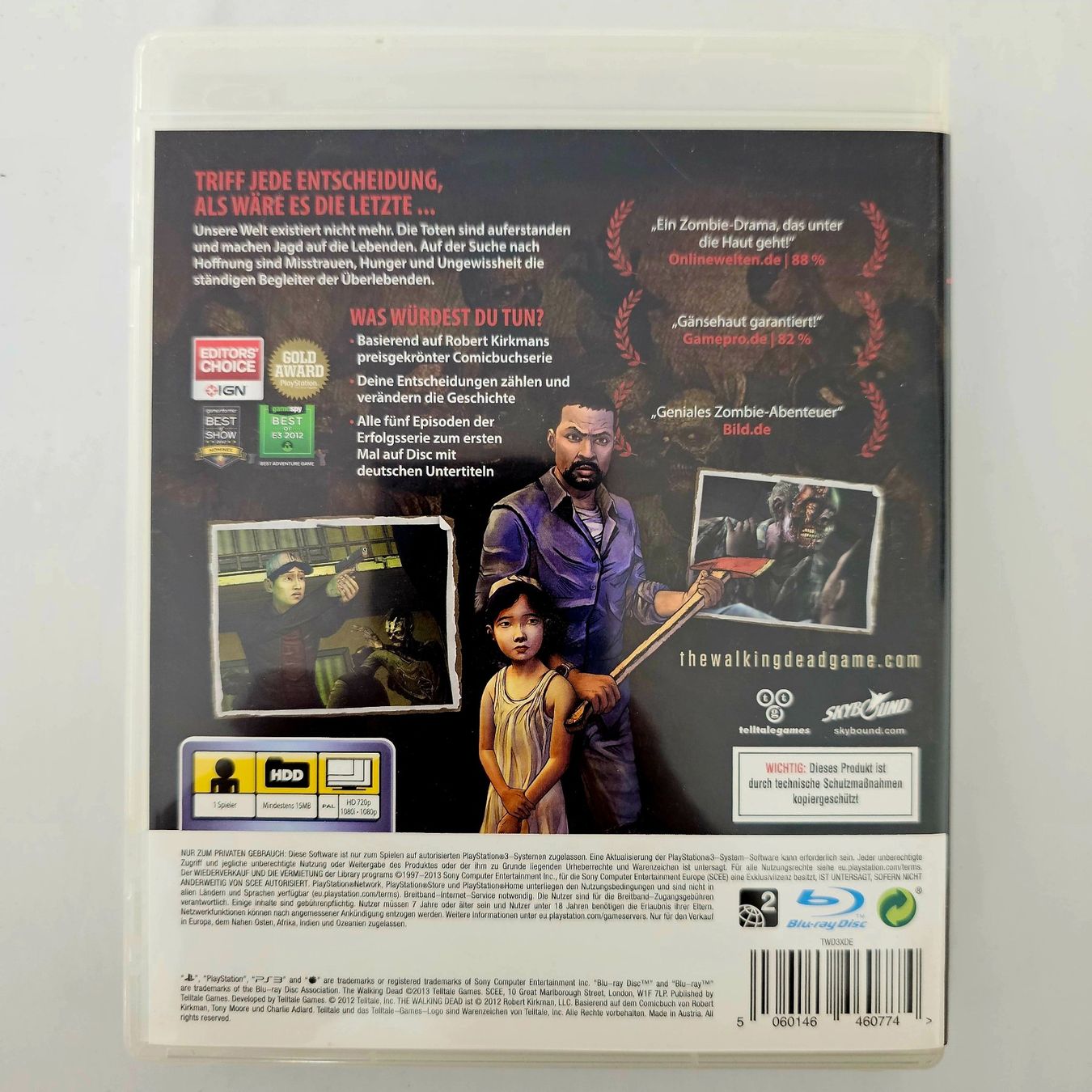 Sony Giochi: The Walking Dead (PS3) – Usato da Holziken venduto da Miglioregamesnmore 1