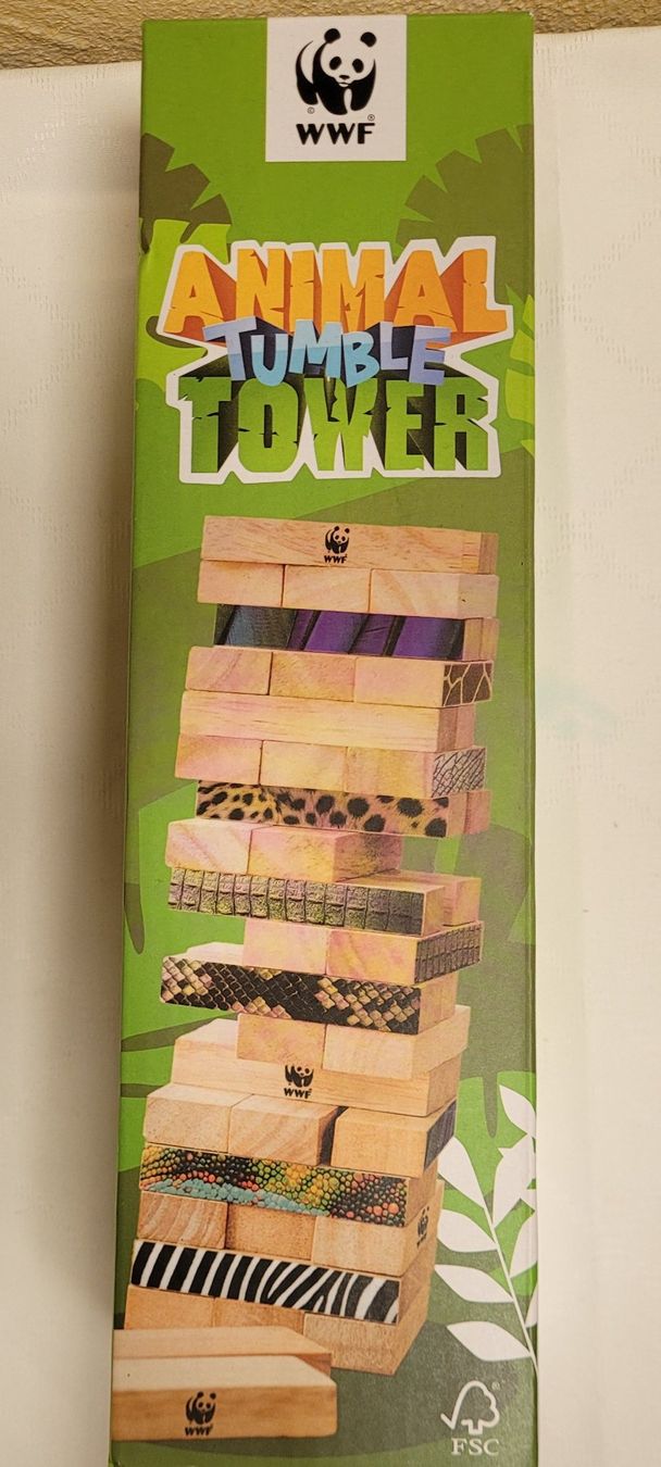 Giochi: *** WWF - Animal Tumble Tower *** – Nuovo (secondo la descrizione) da Bannwil venduto da Turtle10