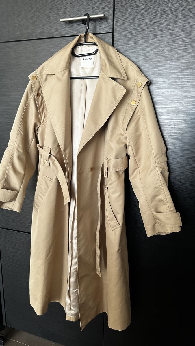 Sandro Manteaux: Trench  coat / imperméable Sandro – Neuf (Voir description) à Mont-sur-Lausanne par mar_jtt6 5