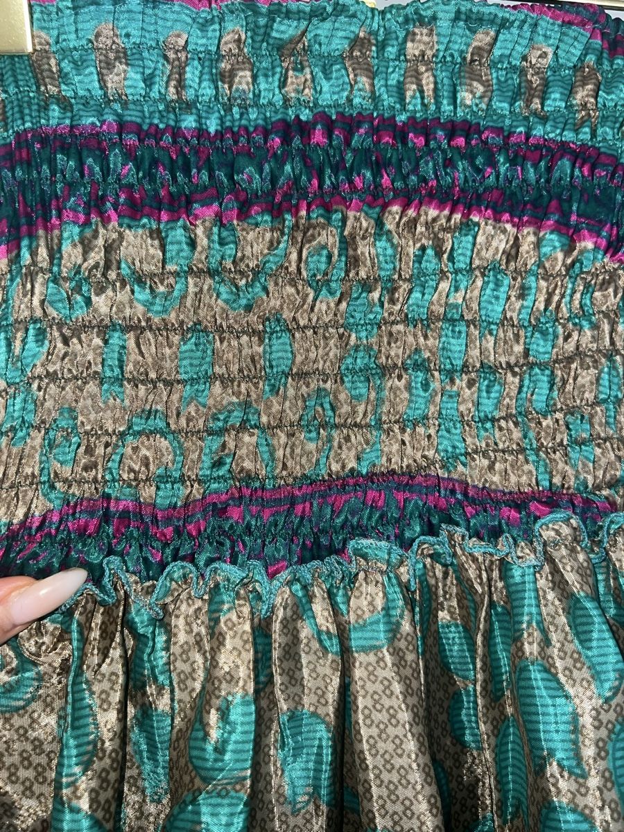Vestiti: •LUXURIÖSES SEIDEN-MAXIKLEID BOHO CHIC• – Nuovo (secondo la descrizione) da Effretikon venduto da Briga.S. 2