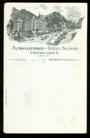 Litho Interlaken, Schweizer-Hof Hotel Su