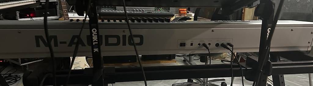 Musikinstrumente: Masterkeyboard Pro 88 M-Audio Keystation  – Gebraucht aus Cadro von Argosound 4