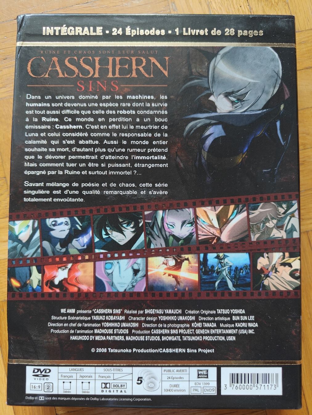 Alle DVDs: Casshern Sins: Complete Collection - Gold Edition - Anime – Neu (gemäss Beschreibung) aus Carouge GE von Andelie 1