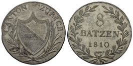 Zürich 8 Batzen 1810 /945