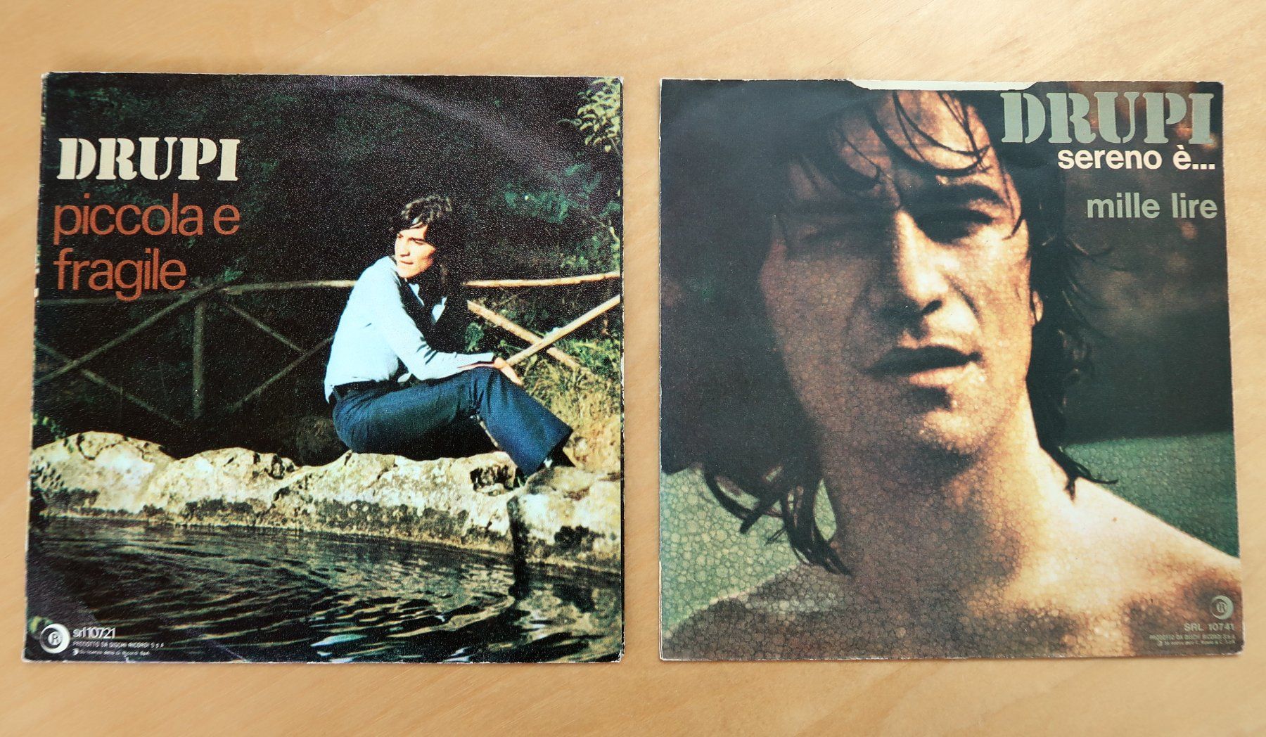 Dischi in vinile: DRUPI - 2 VINYL SINGLES (VG+) – Usato da Hedingen venduto da Studers 1