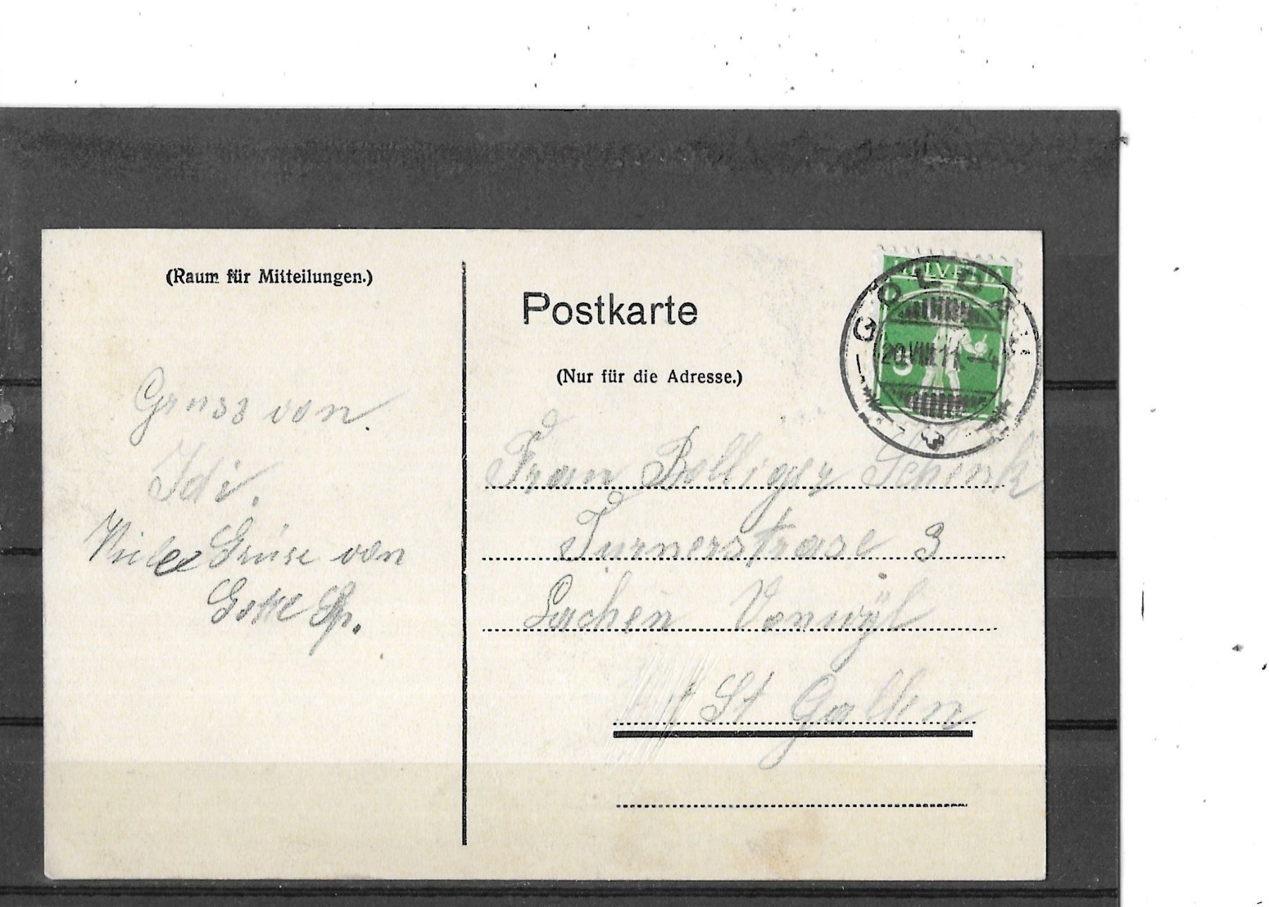 Cartes postales: SZ Rigi-Klösterli 1911 – D'occasion à Schocherswil par Wilare 1