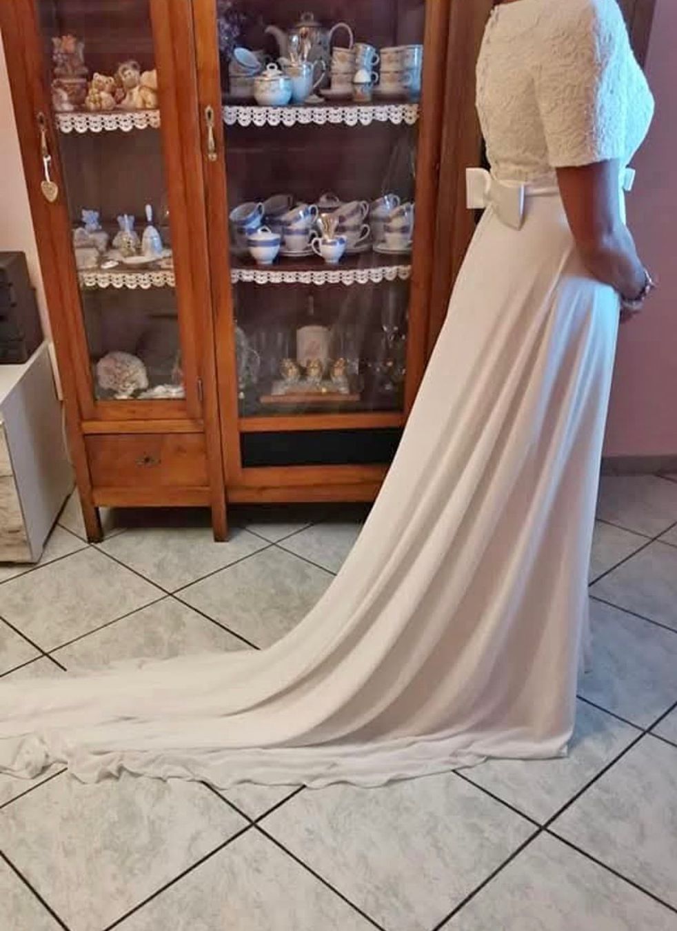 Vestiti: Brautkleid ca. Grösse 38/40 – Usato da Bern venduto da gugelfrau 1