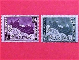 1927 BELGIEN CARITAS 231/32 postfrisch** !!!
