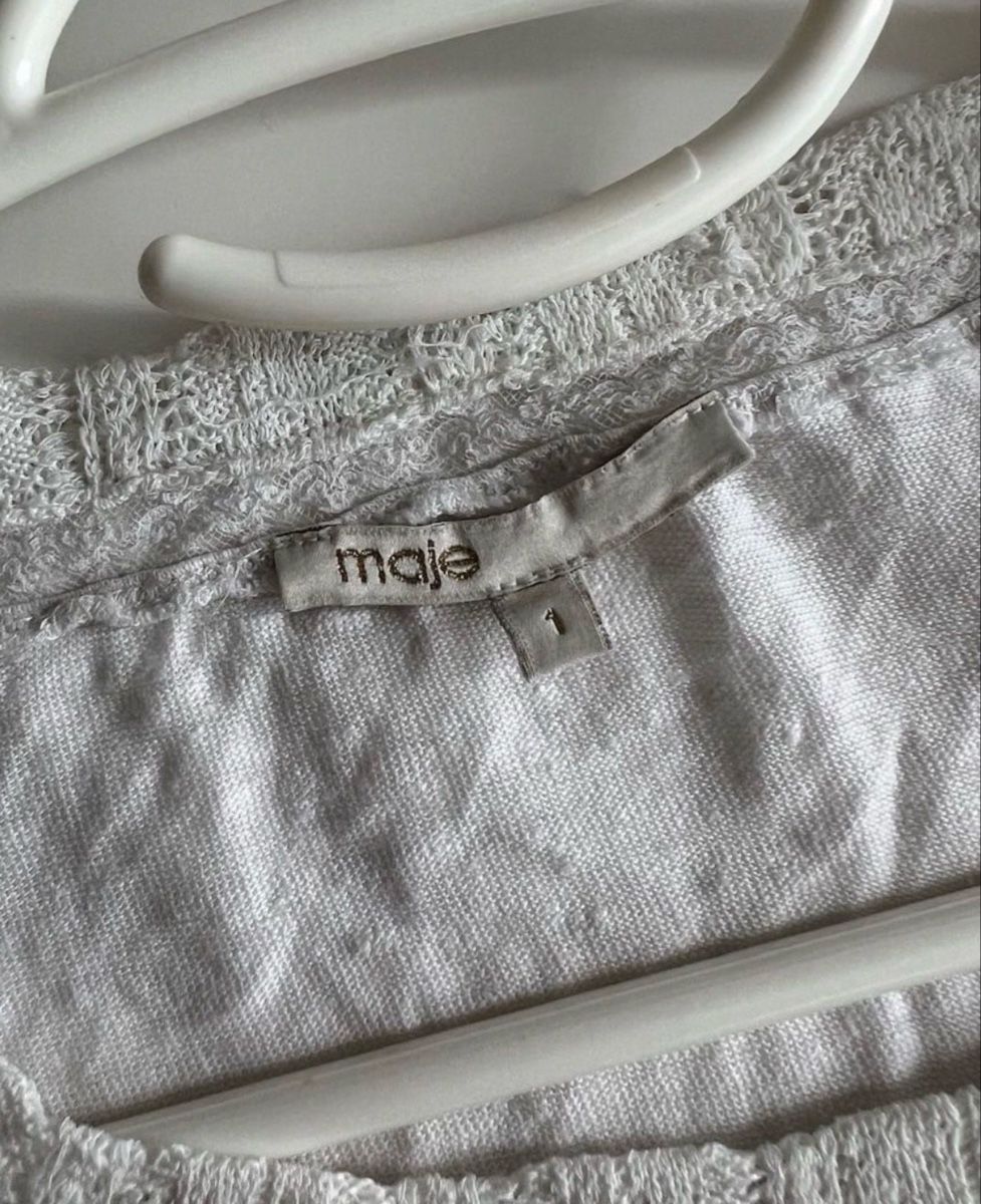 Maje Tops: T-shirt Maje blanc – D'occasion à Monthey par sen_6ckr 3