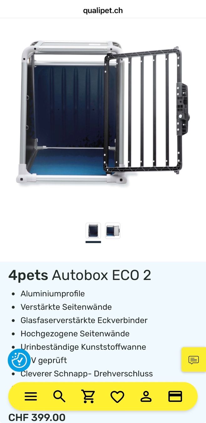 4pets Gabbie, trasporto & Sicurezza: 4pets Autobox ECO 2M – Usato da Mastrils venduto da Laura8sevilla 4