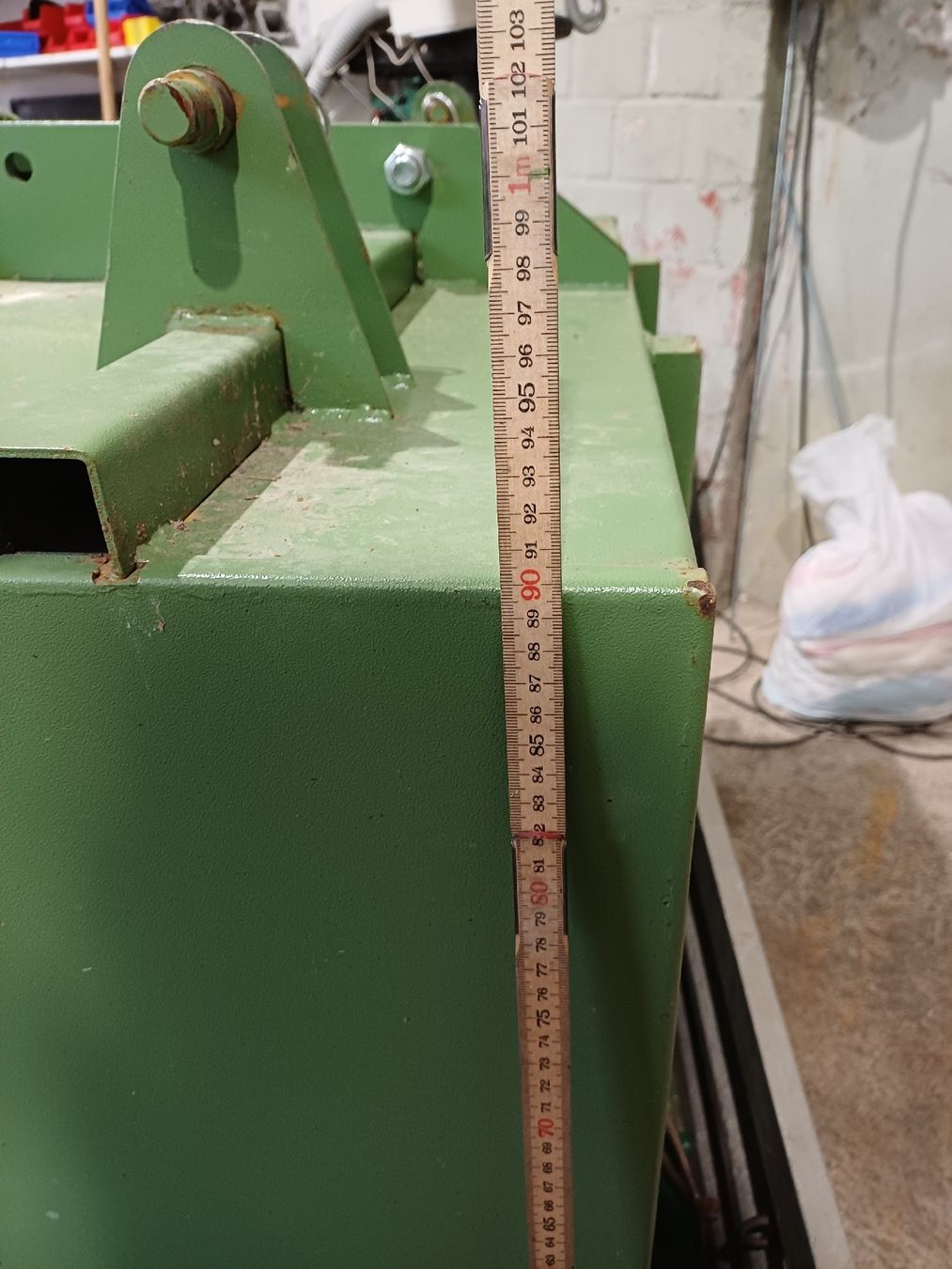 Accessoires tracteur, véhicule agricole: Heckschaufel Heckcontainer 120cm Kat 1 – D'occasion à Tobel par Schlufi501 5