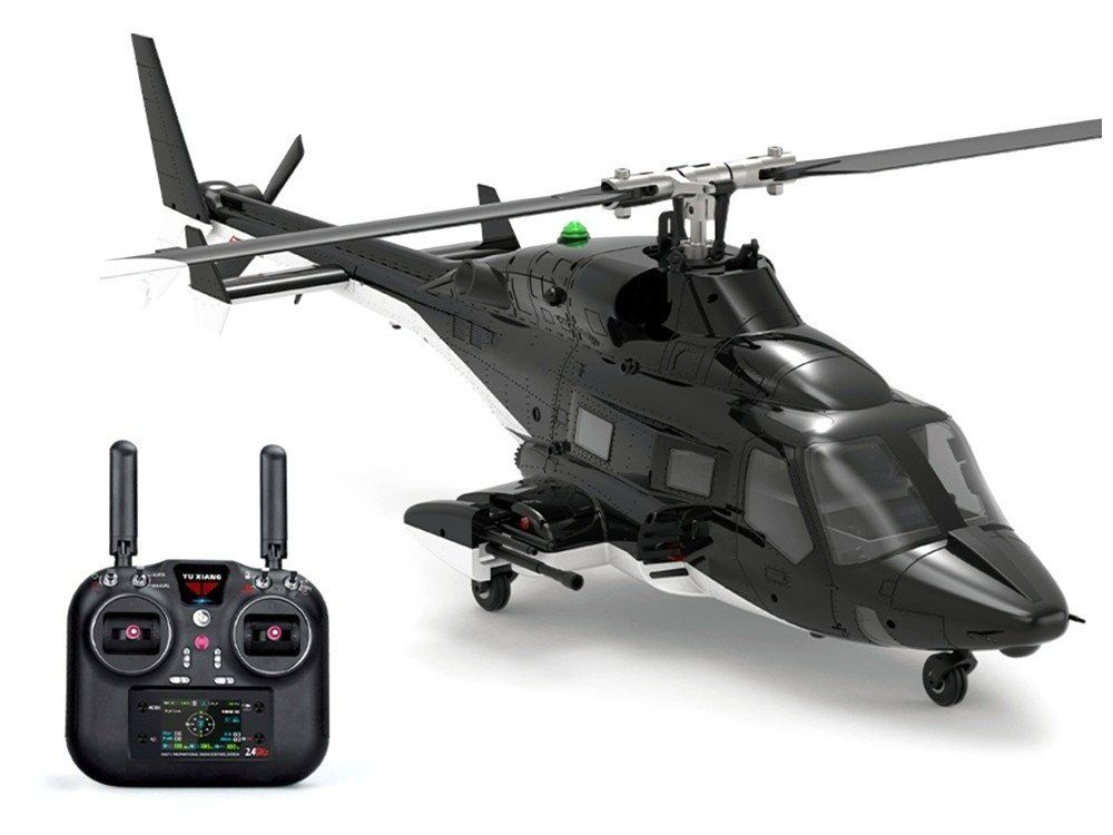 Modellismo RC: Scale Helicopter Airwolf - 6-Achs Gyro - GPS RTF-Set – Nuovo e nell'imballaggio originale da Entlebuch venduto da Hebu