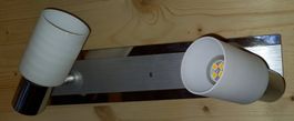 Decken-oder Wandlampe mit 2 Leuchtmittel LED