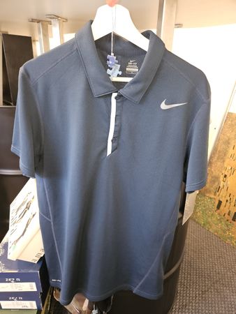 Herren Poloshirt Nike Dri-Fit Grösse L dunkel blau 