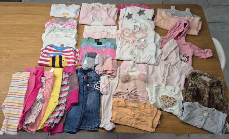 Kleider Paket Mädchen 6, 45 Teile, Winter, Grösse 62