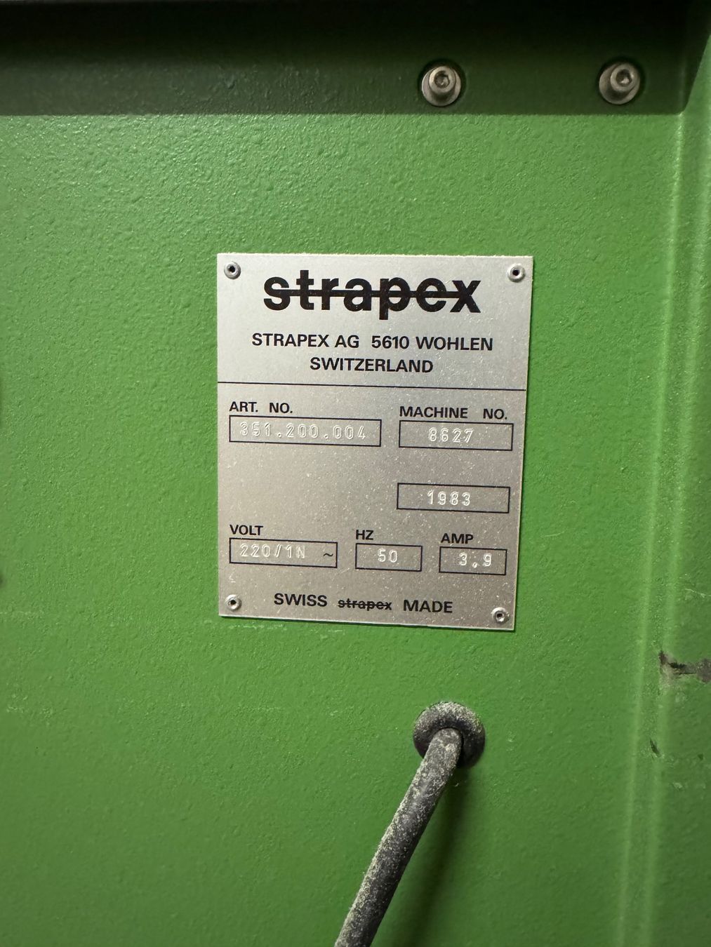 Strapex Machines à relier: Strapax Verpackmaschine – Défectueux à Wetzikon ZH par Rnanu 1