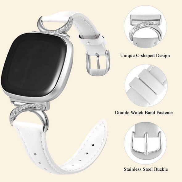 Fitbit Smartwatch: Armband bracelet Luxar für Fitbit Versa 3/4 Sense 2 – Neu und originalverpackt aus Lausanne von WATCH-WORLD