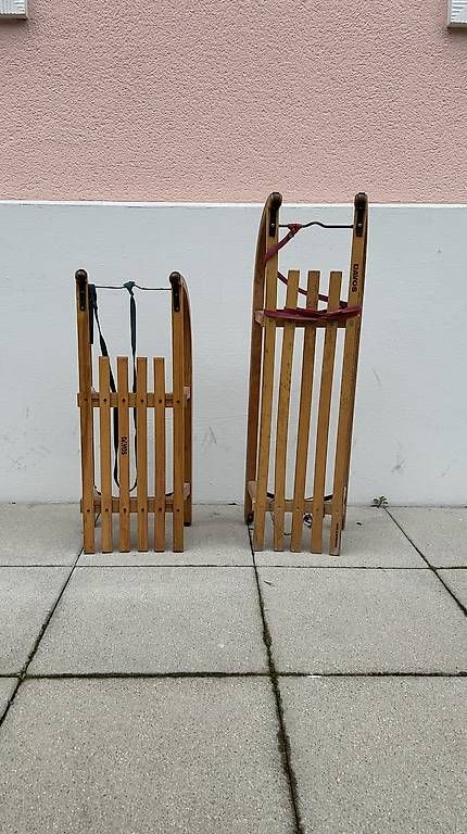 Luge: 2 davos schlitten – D'occasion à Basel par mentaltrap