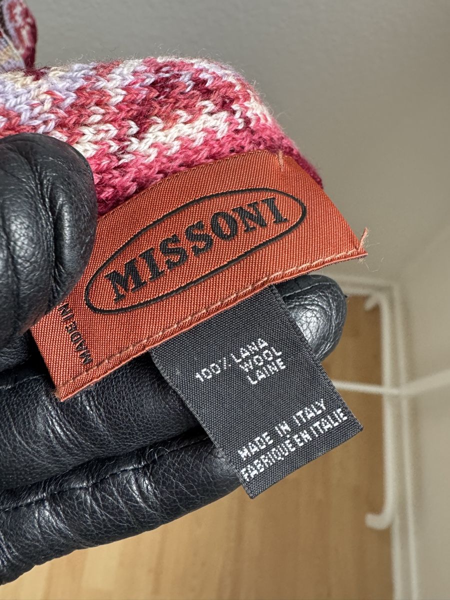 Missoni Foulards, Tücher & Schals: Missoni Wool Scarf Zigzag Knit – Neu (gemäss Beschreibung) aus Versoix von Bazanchiklovalova 1
