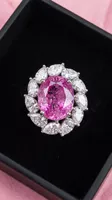 Bague Saphir Rose