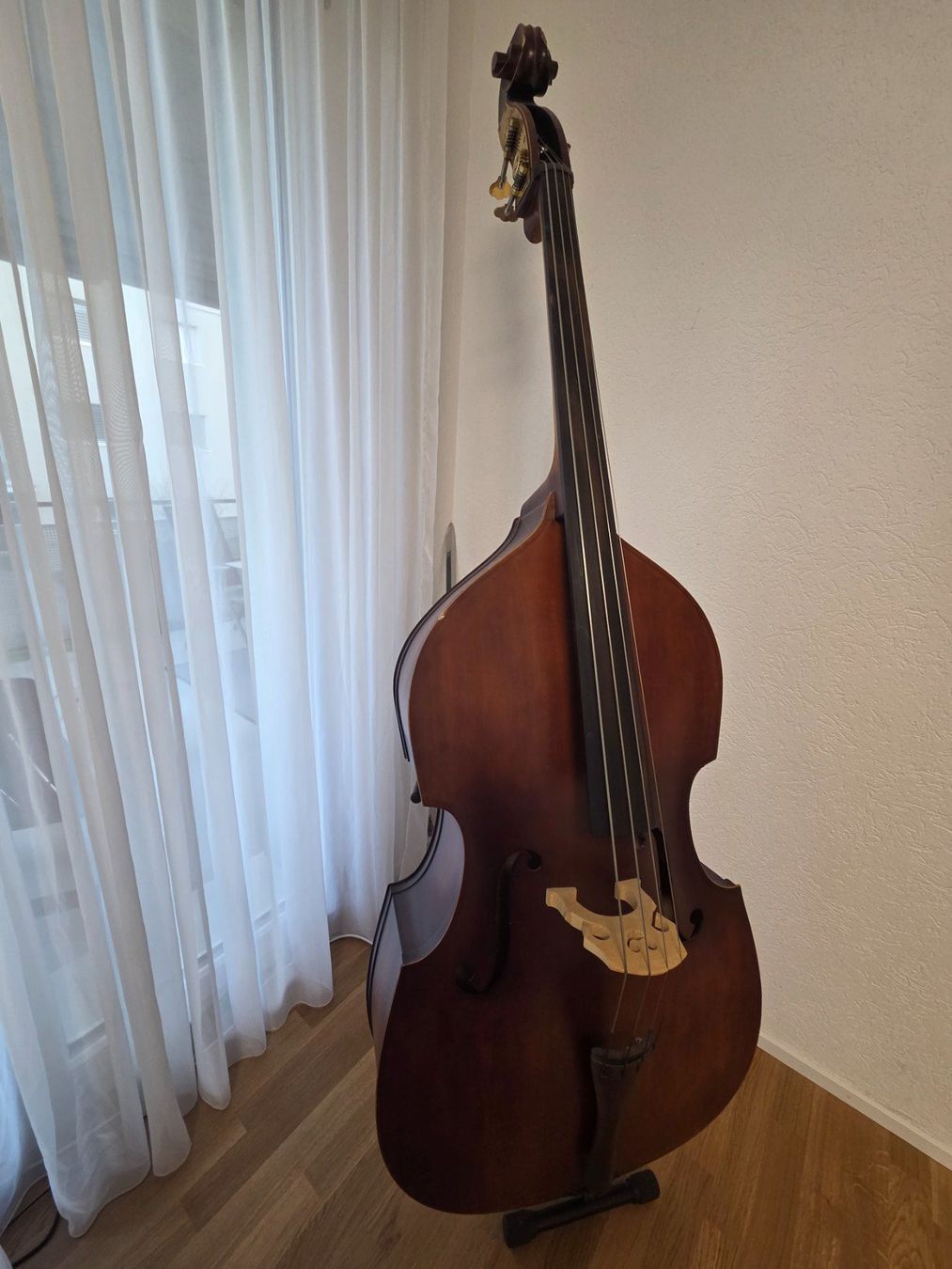 Instruments de musique: Kontrabass mit Ständer – D'occasion à Eglisau par san_8nvn
