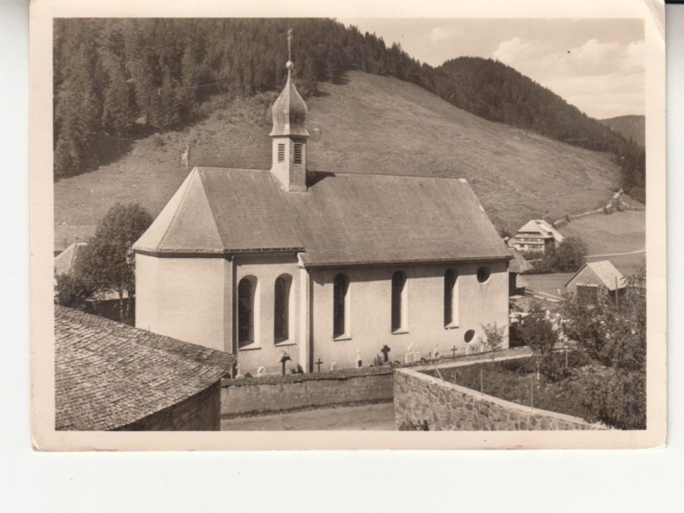 Ansichtskarten: Menzenschwand 1954 – Gebraucht aus Bürglen TG von StampGraf