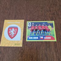 Panini26 Tschechien Wappen und Mannschaft