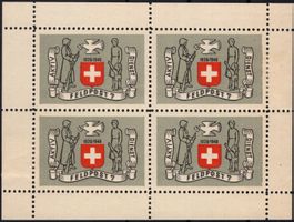 seltener Soldatenmarken Block der FELDPOST 7