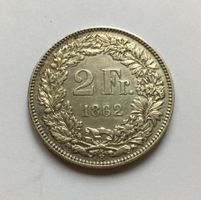 1862 2 Franken -vz