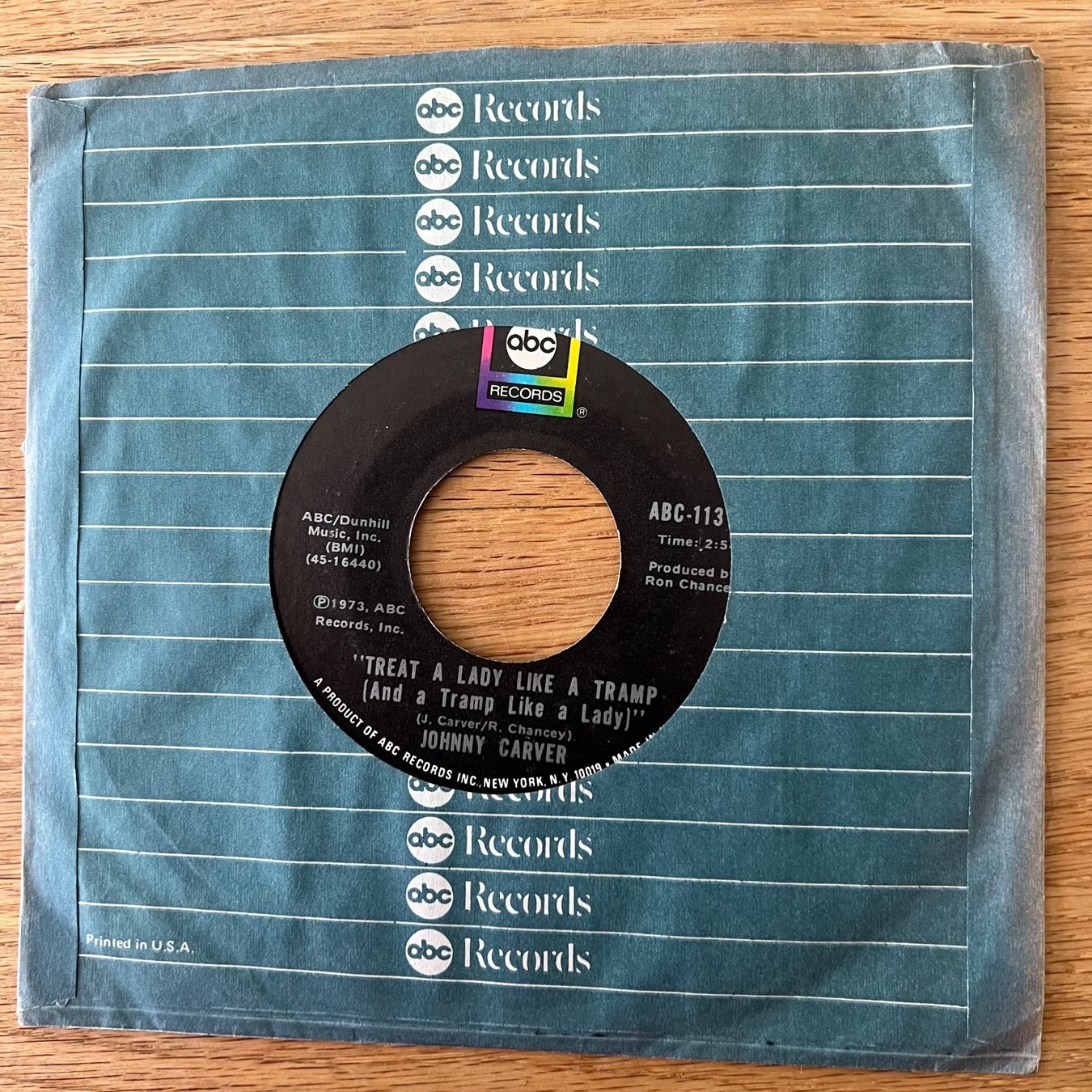 Dischi in vinile: Johnny Carver - You Really Haven't Changed / 1. US 1973 – Usato da Gais venduto da soundcave57 1
