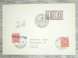 TR105 Enveloppe Suisse + Timbre 1943