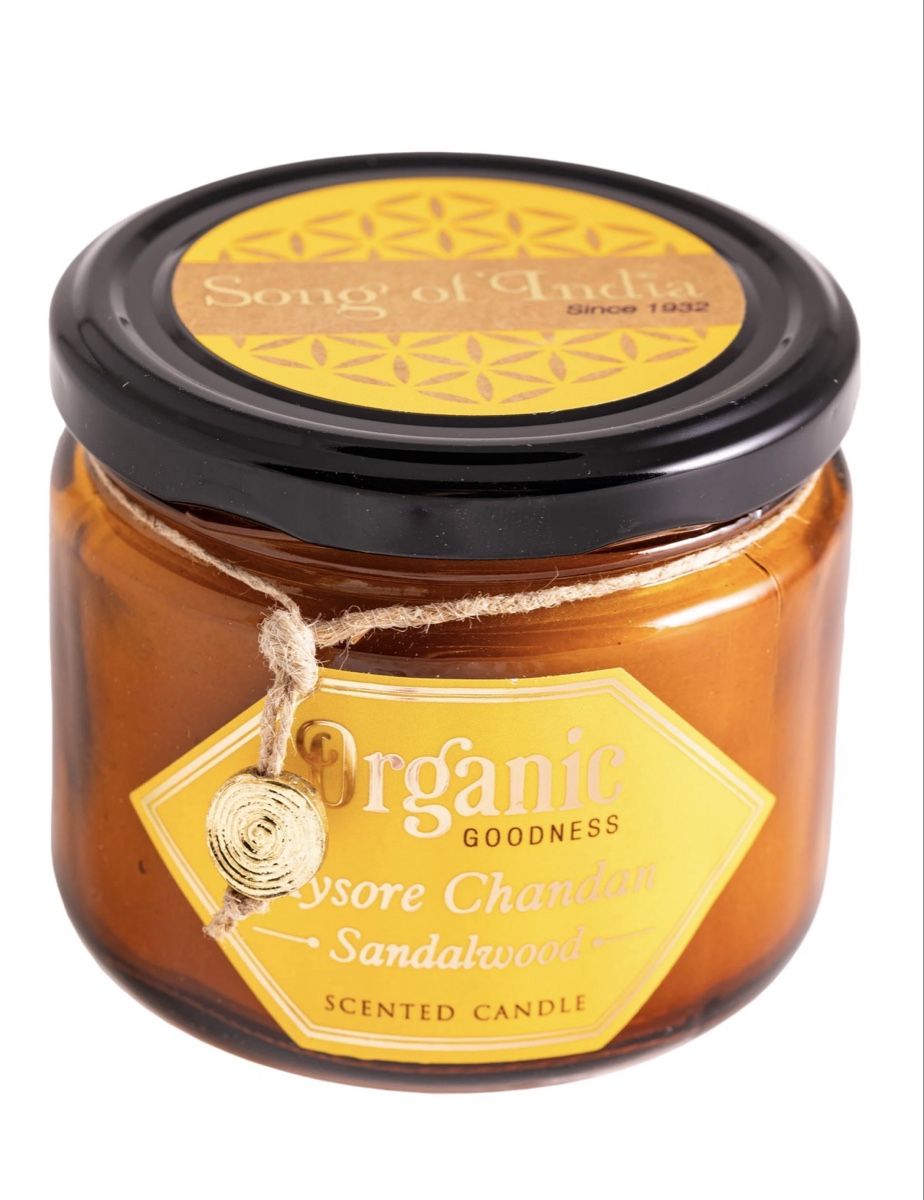 Candele: Sojawachskerze - Sandelholz – Nuovo e nell'imballaggio originale da Widnau venduto da Lilana 1