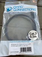 RJ45 Patchkabel Cat.7 0,5m schwarz neu