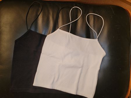 Zara Top XS/S, Haute Basic, Schwarz/Weiss, Spaghetti Top's
