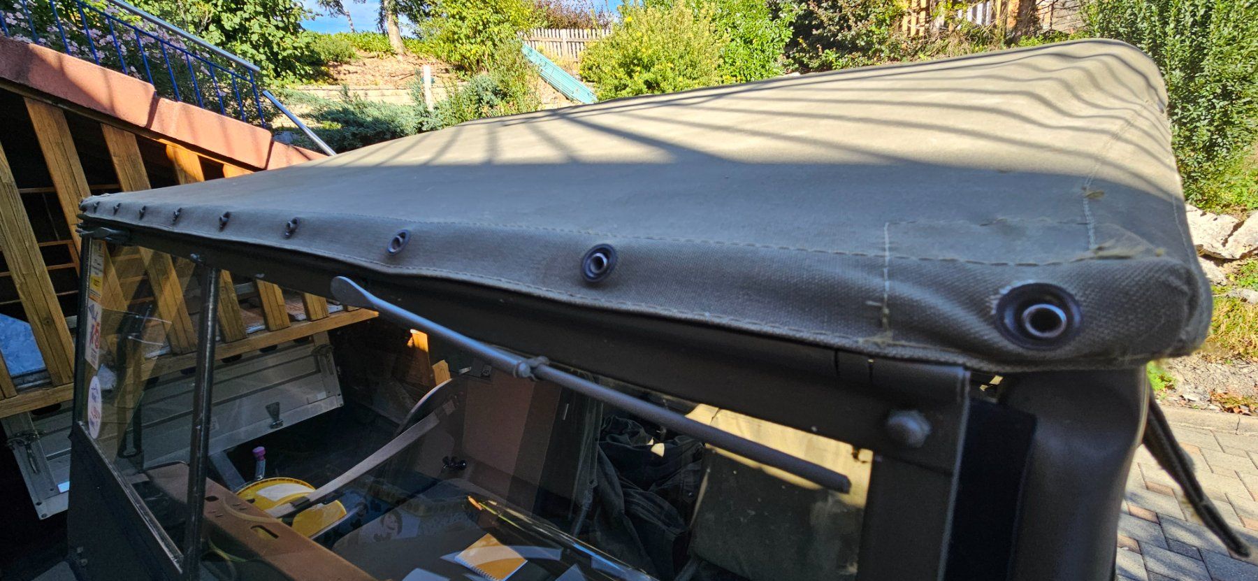 Sonstiges: Jeep Willys MB, bâche – Gebraucht aus Charmey (Gruyère) von gribouille1 1