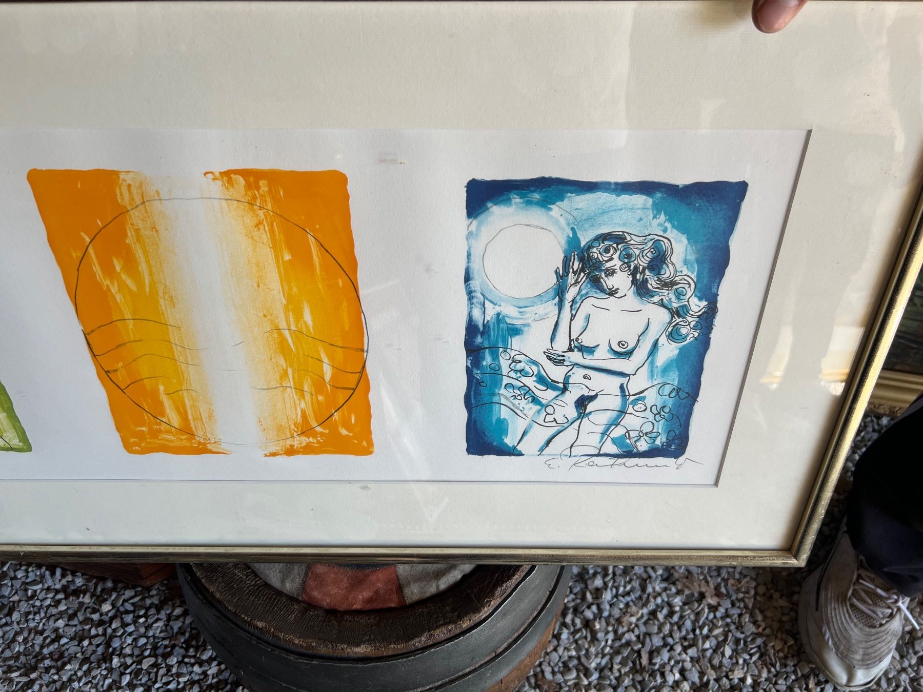 Grafica & Litografie: Lithografier mit Signatur, Nr 74 – Usato da Glattfelden venduto da maa_qcj8 1